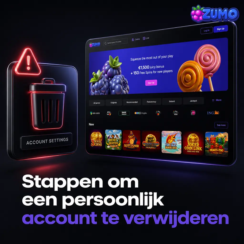 Stappen om een persoonlijk gamingaccount te sluiten via instellingen, verificatie en bevestiging